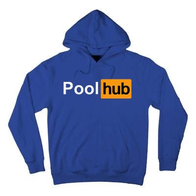 Pool Hub Funny Billiards Pool Player Tall Hoodie