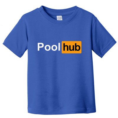 Pool Hub Funny Billiards Pool Player Toddler T-Shirt