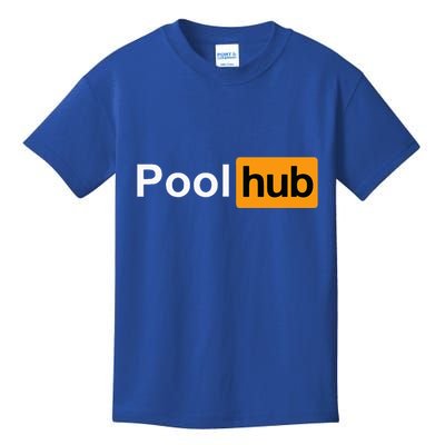 Pool Hub Funny Billiards Pool Player Kids T-Shirt