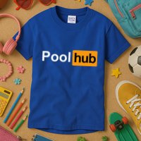 Pool Hub Funny Billiards Pool Player Kids T-Shirt