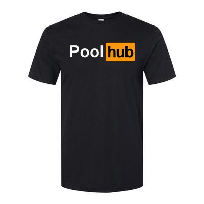 Pool Hub Funny Billiards Pool Player Softstyle® CVC T-Shirt