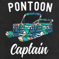 Pontoon Hawaiian Funny Pontoon Boat Captain 15oz Campfire Ceramic Mug