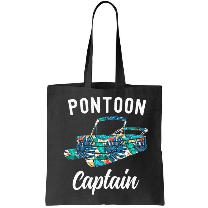 Pontoon Hawaiian Funny Pontoon Boat Captain Bag