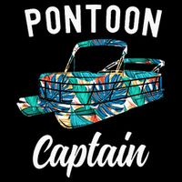 Pontoon Hawaiian Funny Pontoon Boat Captain Bag