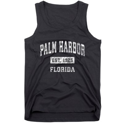 Palm Harbor Florida Fl Vintage Established Sports Tank Top