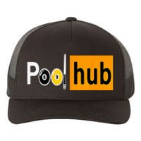 Pool Hub Funny Billiards Pool Team League Billiards Yupoong Adult 5-Panel Trucker Hat