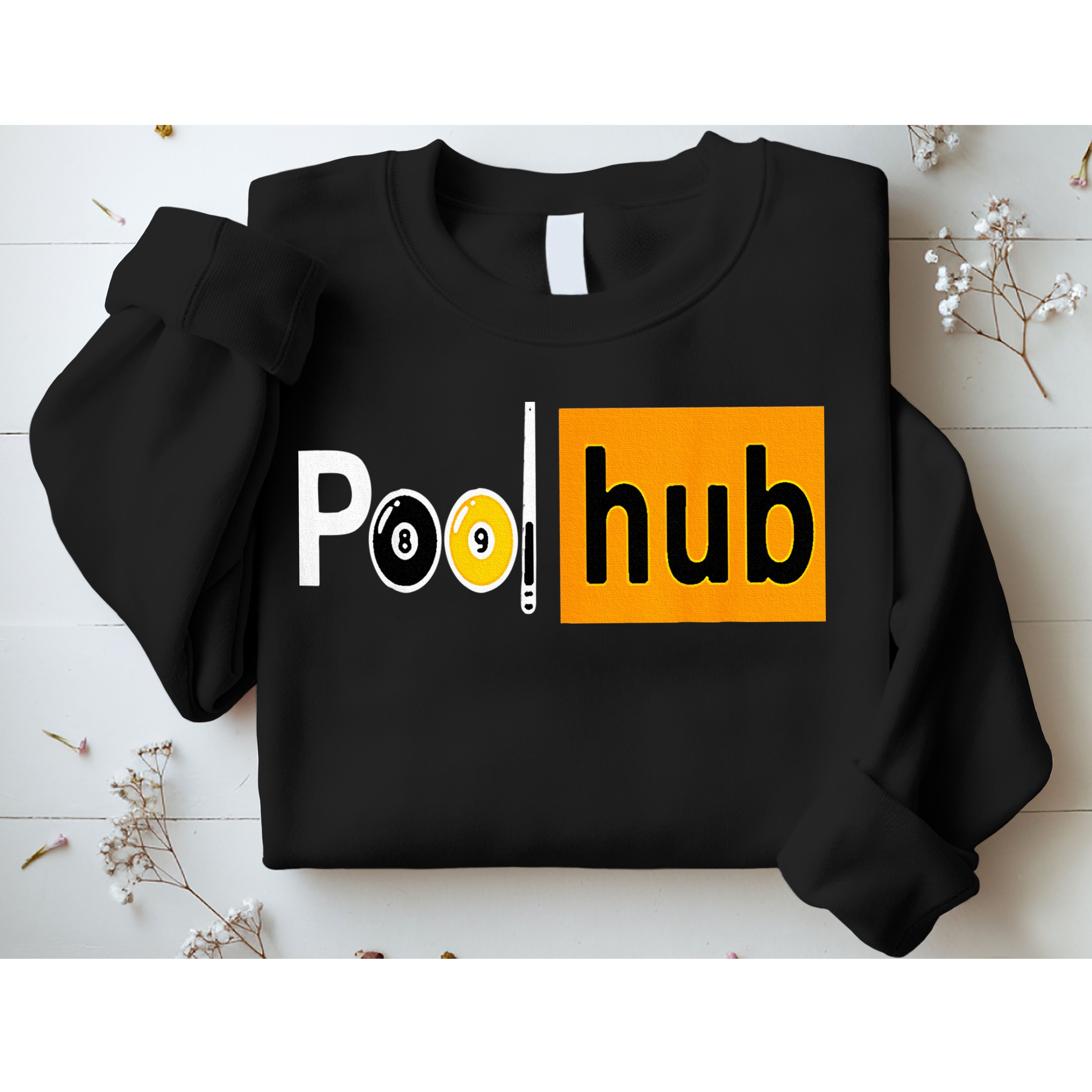 Pool Hub Funny Billiards Pool Team League Billiards Sweatshirt