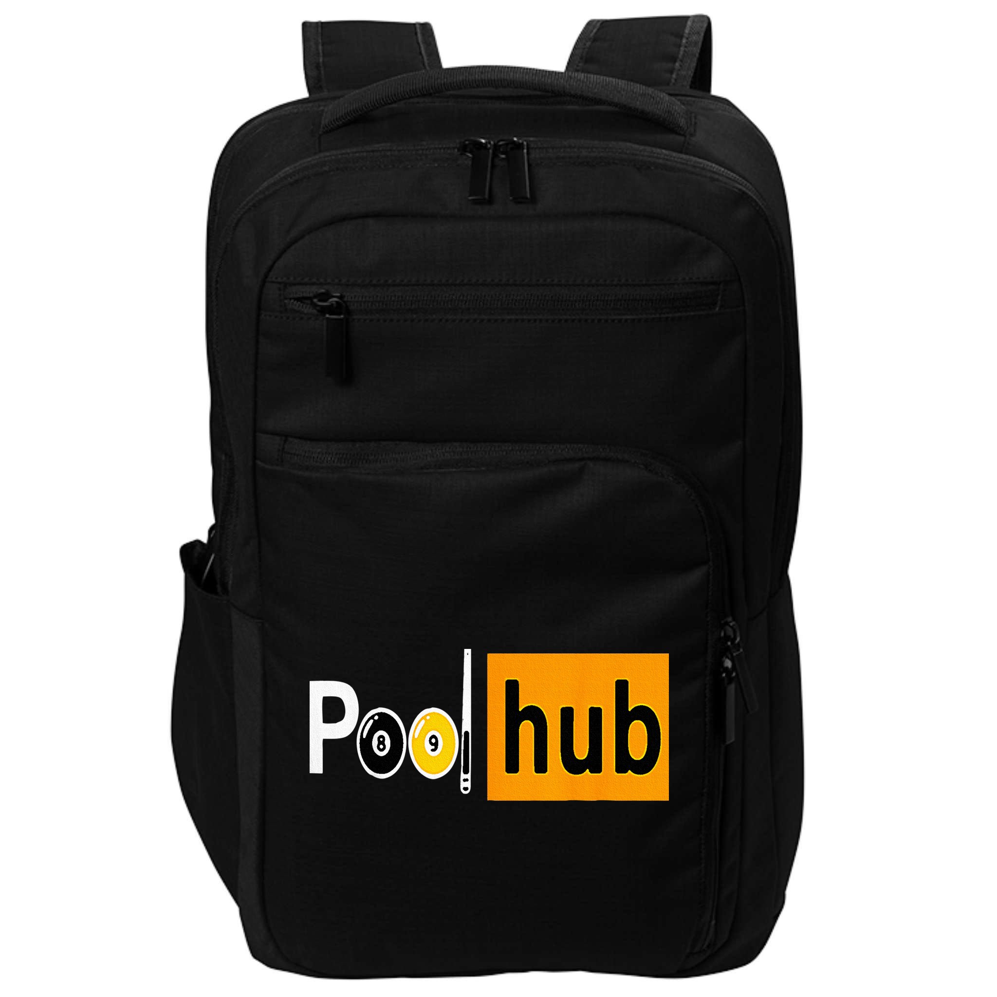 Pool Hub Funny Billiards Pool Team League Billiards Impact Tech Backpack