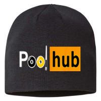 Pool Hub Funny Billiards Pool Team League Billiards Sustainable Beanie