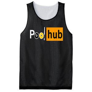 Pool Hub Funny Billiards Pool Team League Billiards Mesh Reversible Basketball Jersey Tank