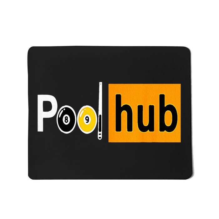 Pool Hub Funny Billiards Pool Team League Billiards Mousepad