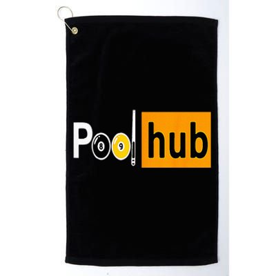 Pool Hub Funny Billiards Pool Team League Billiards Platinum Collection Golf Towel