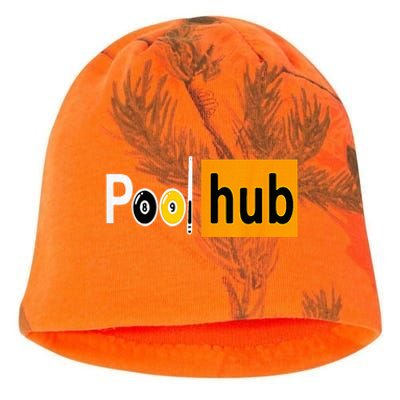 Pool Hub Funny Billiards Pool Team League Billiards Kati - Camo Knit Beanie