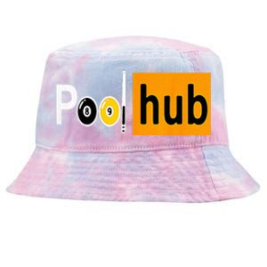 Pool Hub Funny Billiards Pool Team League Billiards Tie-Dyed Bucket Hat