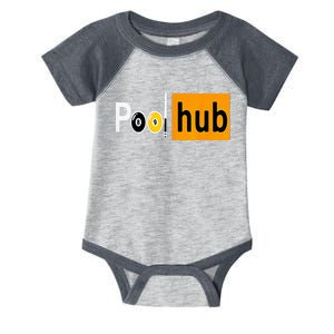 Pool Hub Funny Billiards Pool Team League Billiards Infant Baby Jersey Bodysuit