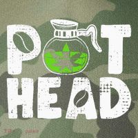 Pot Head Funny Coffee 420 Weed Lover Cannabis Marijuana Legacy Tie Dye Trucker Hat