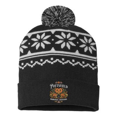 Pottsfield Harvest Festival USA-Made Snowflake Beanie