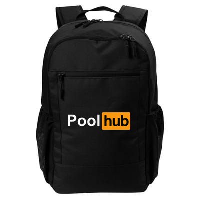Pool Hub Funny Billiards Pool Player Daily Commute Backpack