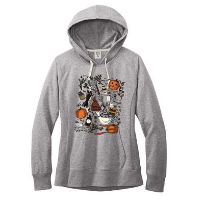 Pottsfield Harvest Festival Over The Garden Wall Women's Fleece Hoodie