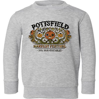 Pottsfield Harvest Festival Over The Garden Wall Toddler Sweatshirt