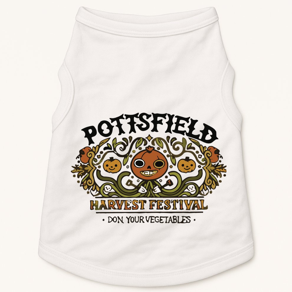 Pottsfield Harvest Festival Over The Garden Wall Doggie Tank