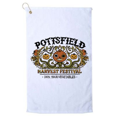 Pottsfield Harvest Festival Over The Garden Wall Golf Towel