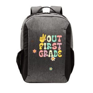 Peace Hand First 1St Grade Class Goodbye 1St Grade Funny Gift Vector Backpack