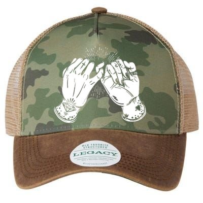 Promise Hands Funny Legacy Tie Dye Trucker Hat