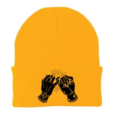 Promise Hands Funny Knit Cap Winter Beanie