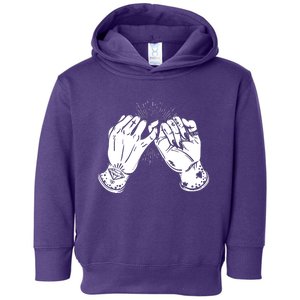 Promise Hands Funny Toddler Hoodie