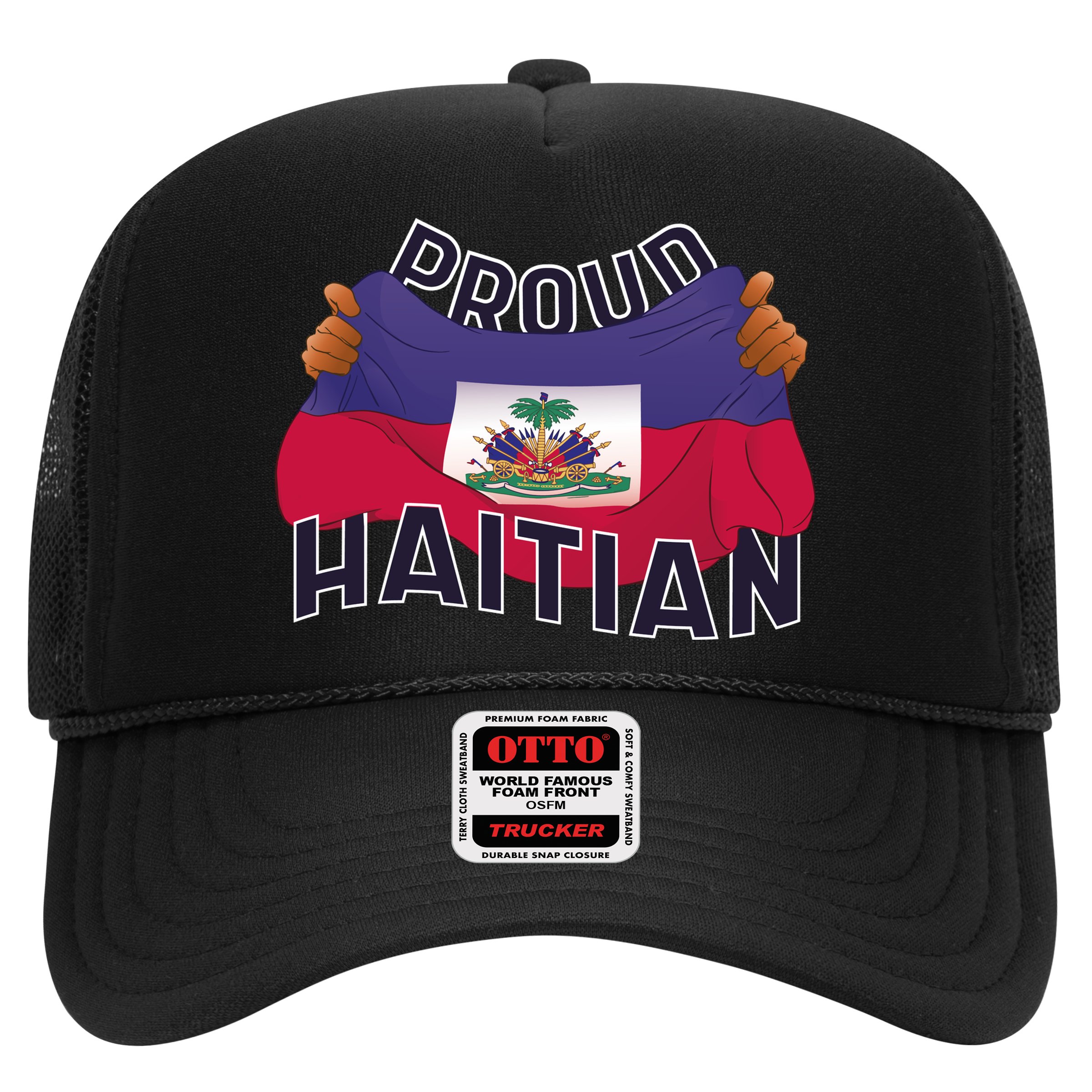 Proud Haitian Flag Hat