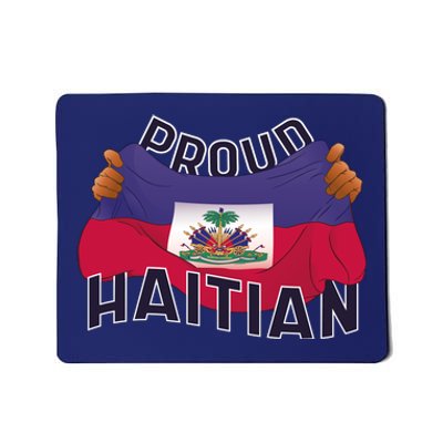 Proud Haitian Flag Mousepad