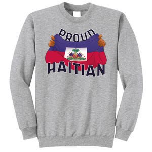 Proud Haitian Flag Sweatshirt