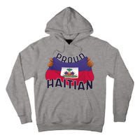 Proud Haitian Flag Tall Hoodie