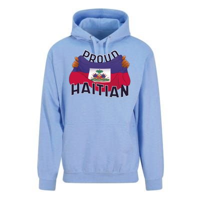 Proud Haitian Flag Unisex Surf Hoodie