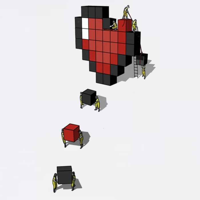 Pixel Heart Funny Gamer Cool Comfort Performance Bucket Hat