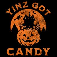 Pittsburgh Halloween Funny Yinz Got Candy Trick Or Treat Gift City Backpack