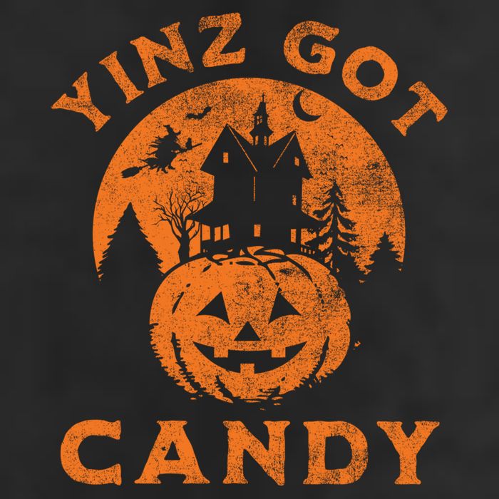 Pittsburgh Halloween Funny Yinz Got Candy Trick Or Treat Gift Hat