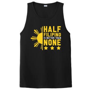 Pinoy Half Filipino Is Better Than None Funny Philippines PosiCharge Competitor Tank