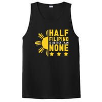 Pinoy Half Filipino Is Better Than None Funny Philippines PosiCharge Competitor Tank