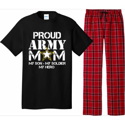 Proud Hoodie For Military Mom My Soldier My Hero Pajama Set