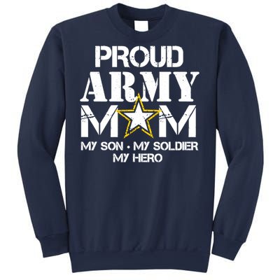 Proud Hoodie For Military Mom My Soldier My Hero Sweatshirt