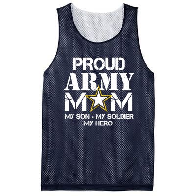 Proud Hoodie For Military Mom My Soldier My Hero Mesh Reversible Basketball Jersey Tank