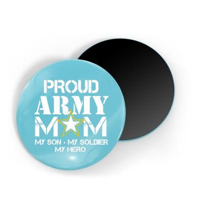 Proud Hoodie For Military Mom My Soldier My Hero Magnet