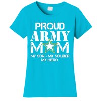 Proud Hoodie For Military Mom My Soldier My Hero Women's T-Shirt