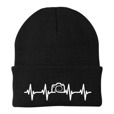 Photographer Heartbeat Funny Photograph Photo Photographers Gift Beanie