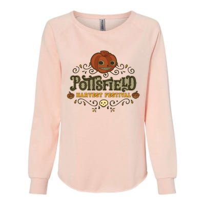 Pottsfield Harvest Festival Womens California Wash Sweatshirt