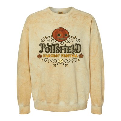 Pottsfield Harvest Festival Colorblast Crewneck Sweatshirt