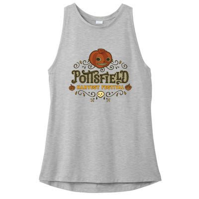 Pottsfield Harvest Festival Ladies PosiCharge Tri-Blend Wicking Tank