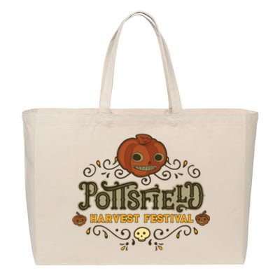 Pottsfield Harvest Festival Cotton Canvas Jumbo Tote